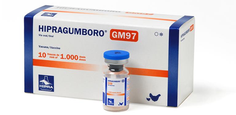 HIPRA HIPRAGUMBORO GM97 G97 Vaccine Gumboro HIPRA HIPRAGUMBORO GM97 G97 Vaccine Gumboro